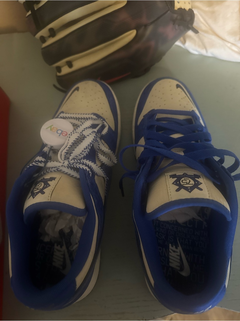 Jackie Robinson Nike Dunks size 10